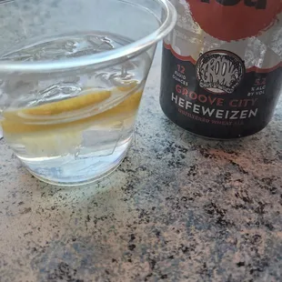 Husband Kettle with my side beer Groove City Heffweizen