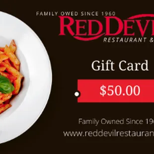 Gift Cards available