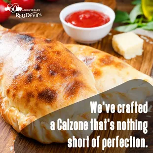 Calzones at Red Devil Italian Restaurant &amp; Pizzerias