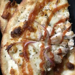 Chicken BBQ pizza