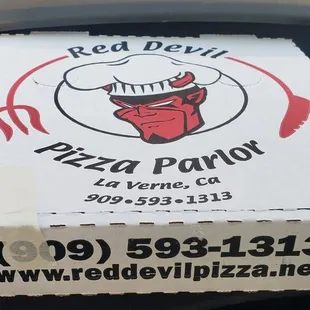 Exterior pizza box