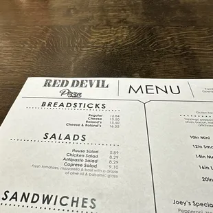 Menu 12/22/22