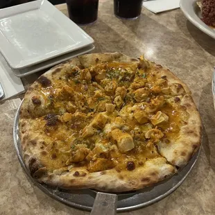 Buffalo chicken pizza