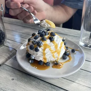 The perfect way to end a perfect meal!