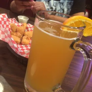 You do have to try their Mac and cheese Gouda bites. Very good