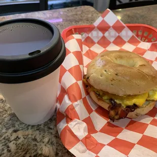 Southwest Bagel Sandwich