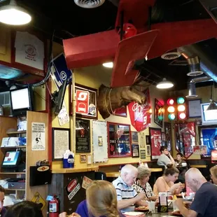 Love the decor  was greeted greatly. Asked  for  recommendations about a drink  Was impressed with the service