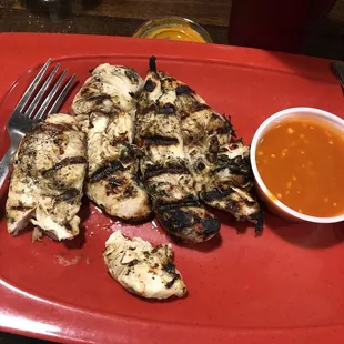 Grilled chicken tenders