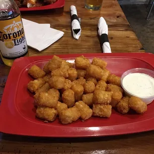 Corona &amp; Tater Tots!