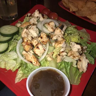 Grilled chicken salad