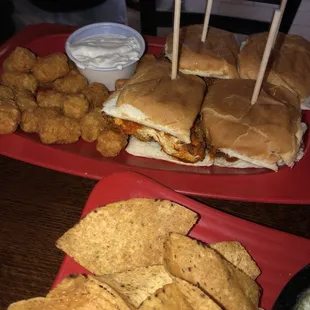 Buffalo Chicken Sliders