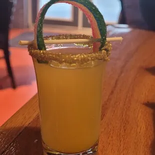 Gold drop shot