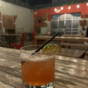Cherry lime mock tail