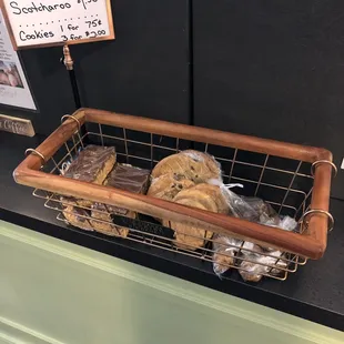 A variety of baked goods available daily. Also available in half and full dozens (please call ahead and order :))