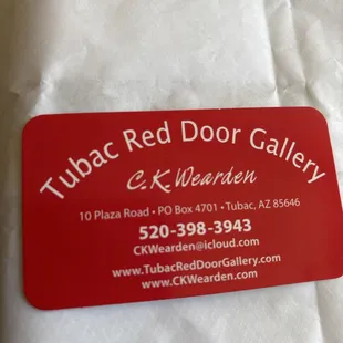 Business card