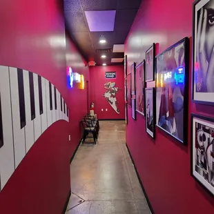 a person sitting on a bench