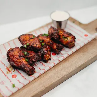 Charred Woodfired Wings