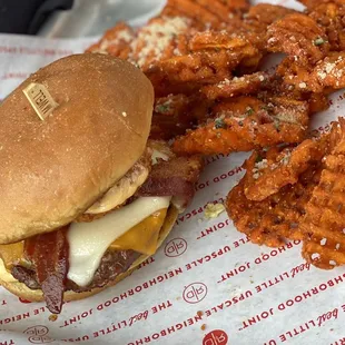 Sweet Cheeses Burger