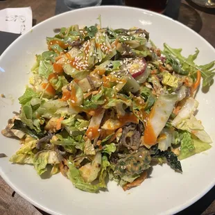 Raspberry Coconut Chicken Salad