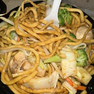Veggie Lo Mien. I can&apos;t get enough of this.