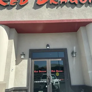 Entrance to red Dragon on South Duran Duran, Durango and Rochelle