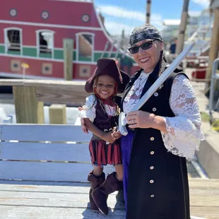 Mom and niece.