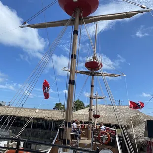 Ship about to set sail