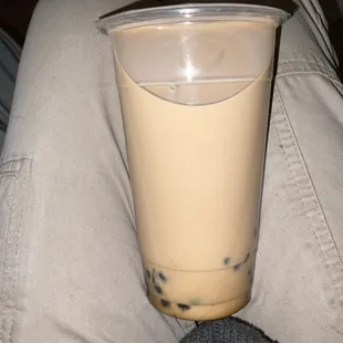 Brown sugar boba tea