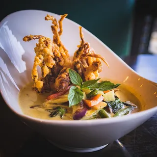 Soft Shell Crab with Curry Sauce