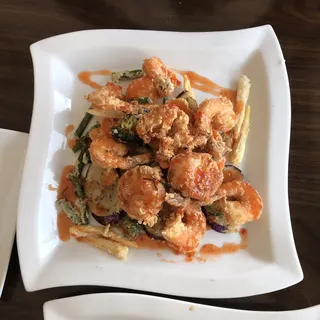 Shrimp and Scallop Sham Rhod