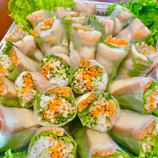 Summer rolls shim and tofu