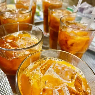 Thai iced tea