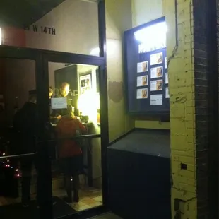 It's a total hole in the wall, but a really awesome theatre space.