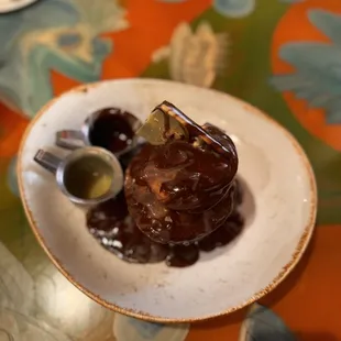 Double Chocolate Bread Pudding