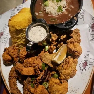 Fried Gulf Seafood Platter