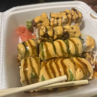 Thunder Roll &amp; Volcano Roll