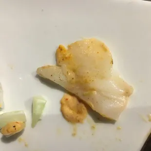 This is what they call seared scallops. Google images of seared scallops and tell me if these look good. They're raw!