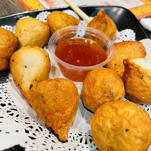 Fried Golden Fishball