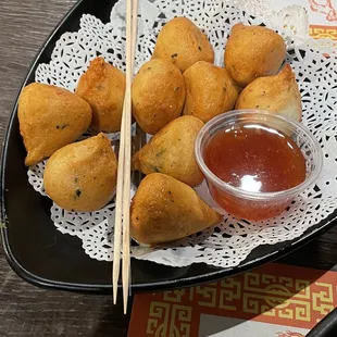 Fried Golden Fishball