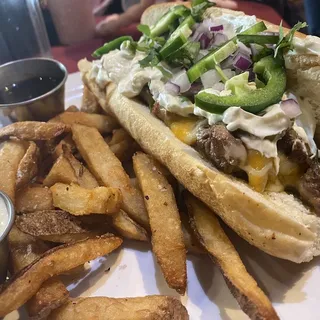 Steak Jalapeno Sandwich