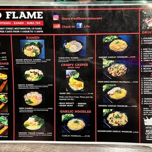 Menu (November 2021)