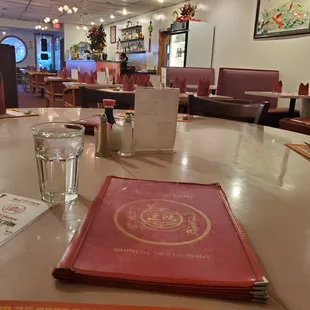 Restaurant from the back table