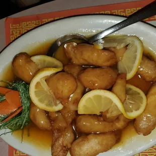 Dinner size Lemon Chicken