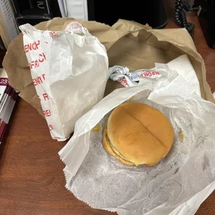 Hamburger Deluxe Burger Plain