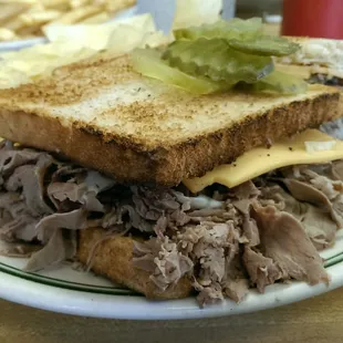 Roast beef sandwich