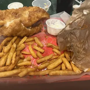 Greasy fries