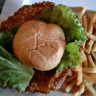 Pork Tenderloin Sandwich