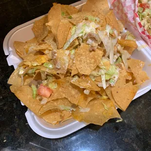 Underwhelming nachos