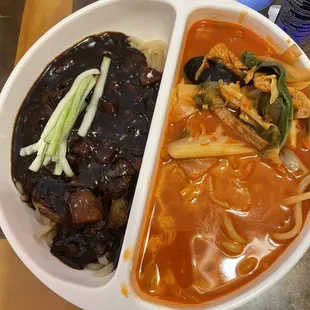 jajangmyeon/jjamppong