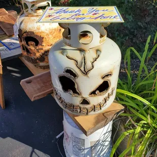 This was something interesting to do with old propane tanks